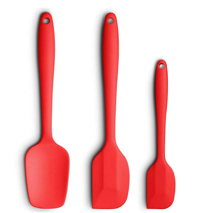 BACCEN Heat Resistant Food Grade Silicone Spatula Set