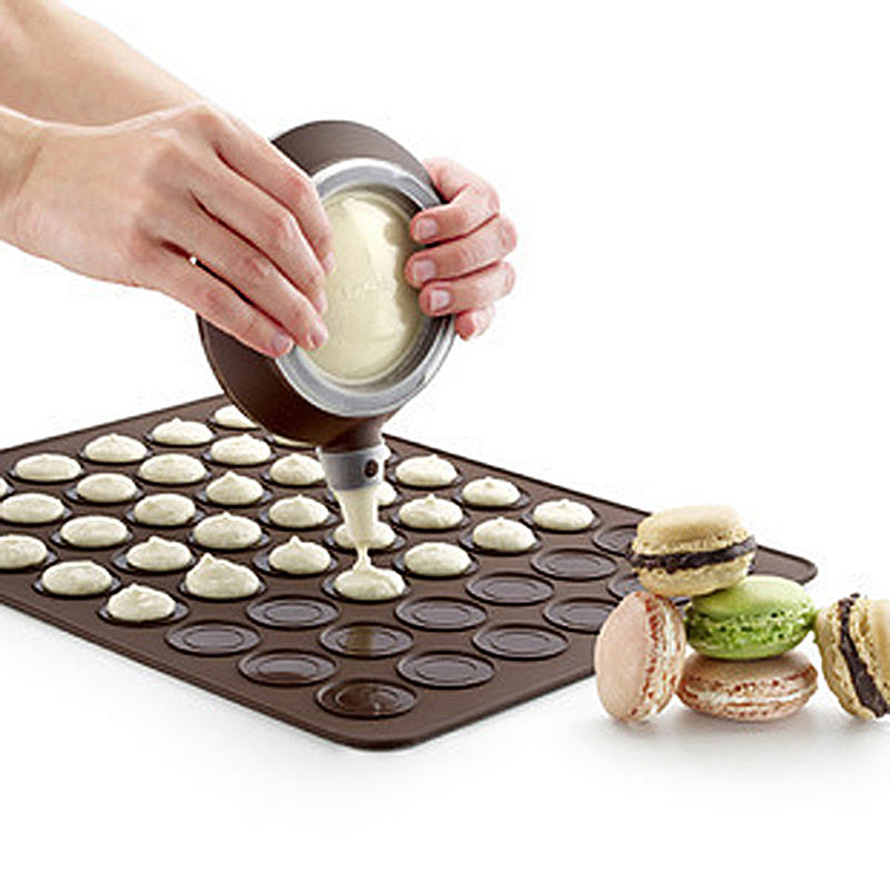 BACCEN Silicone Pad Oven Macaron Silicone Non-stick Baking Mat Baking Pan Pastry Cake Pad Baking Tools